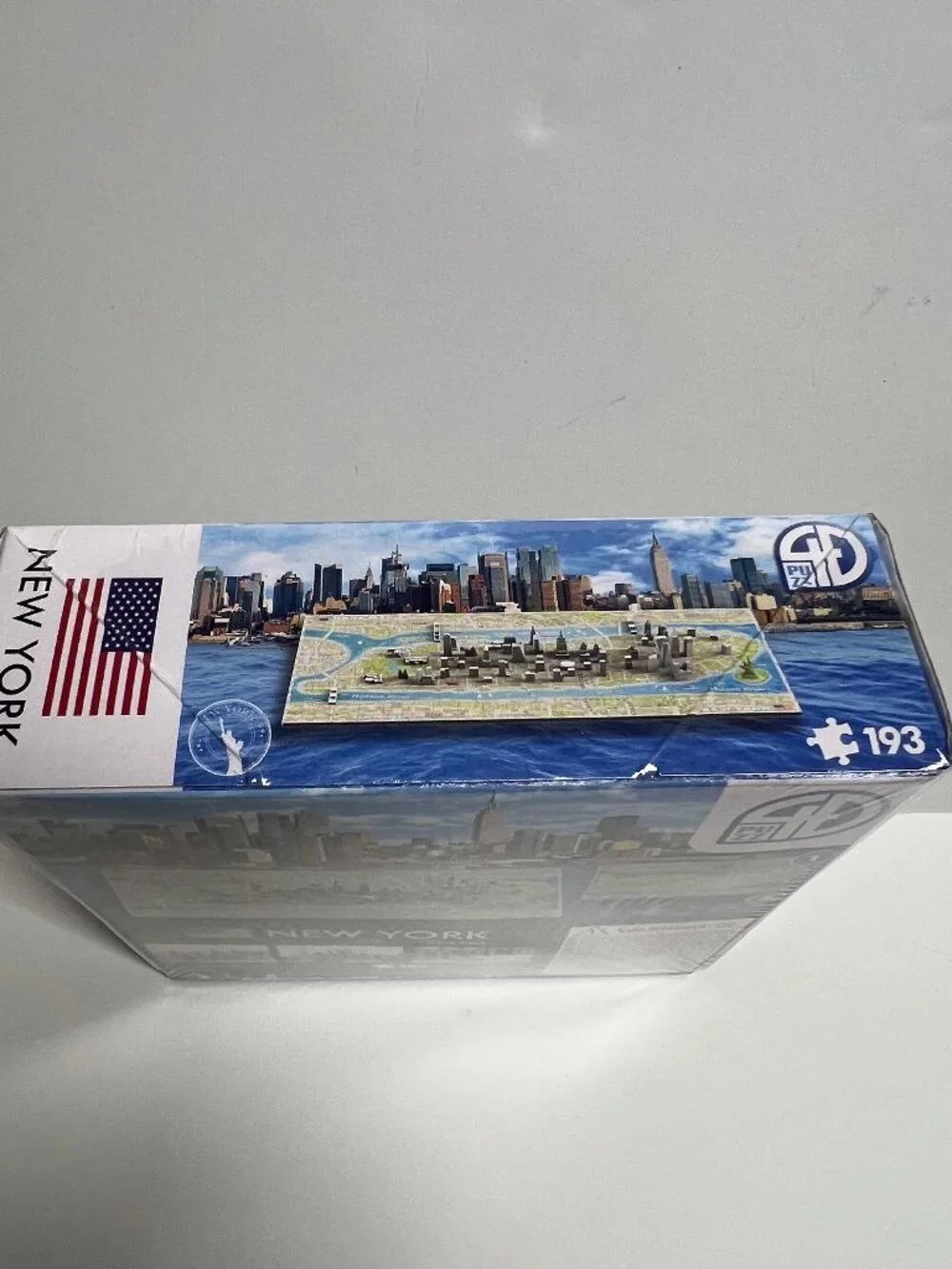4D puzzle Cityscape Mini (193 Piece), New York city statue of liberty age 7 & up